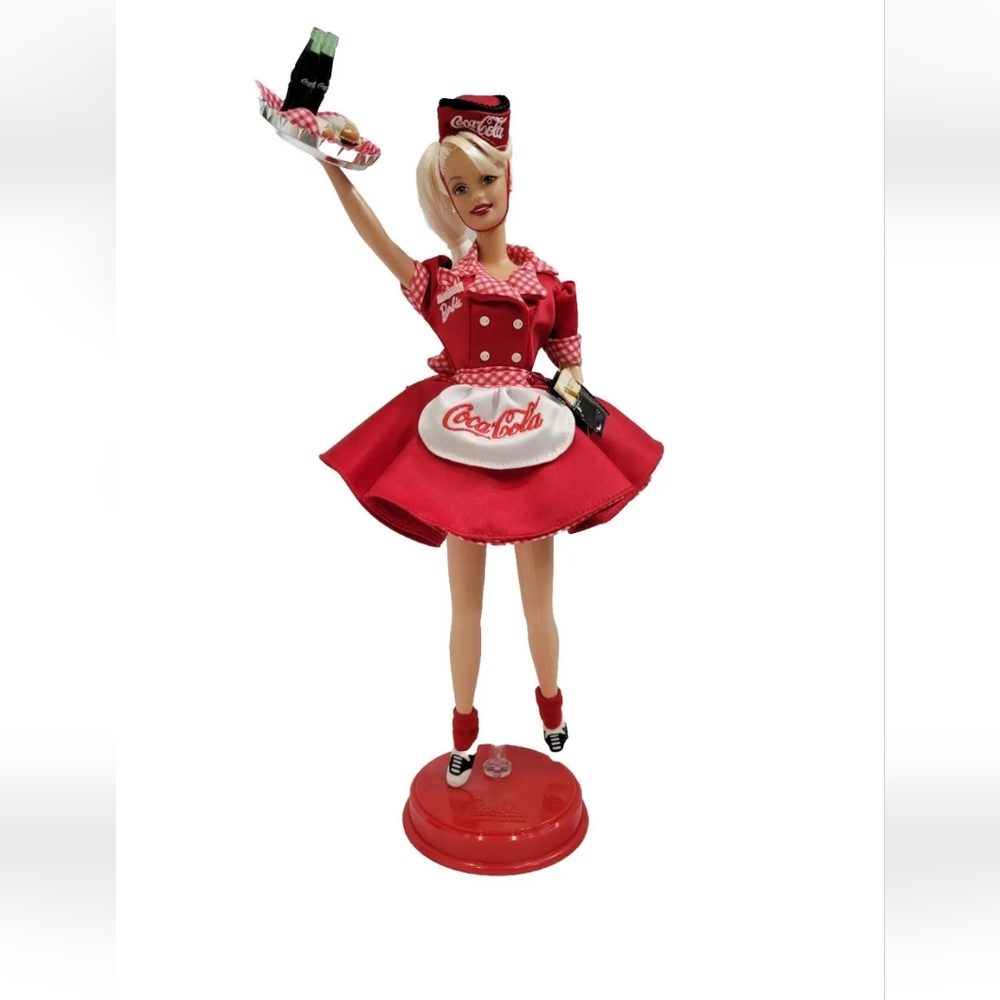 Mattel Coca-Cola Car Hop Waitress 1998 Barbie | 22831